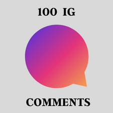 BUY 100 IG COMMENTS